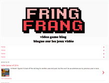 Tablet Screenshot of fringfrangblog.com